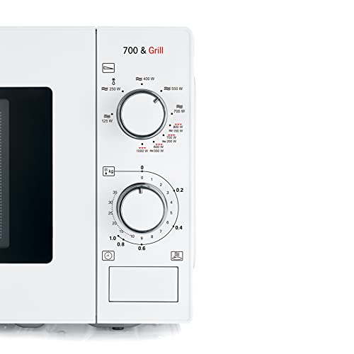 Severin 2-In-1 Microwave With Grill Function - 700W Power