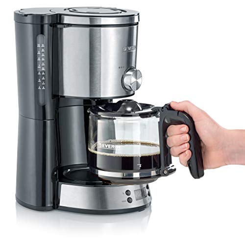 Severin Typeswitch Ka 4826 Coffee Machine With Glass Jug - Programmable Brewing