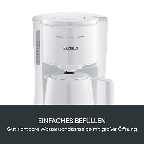 Severin Ka 9309 Filter Coffee Machine With 2 Thermal Jugs - Long-Lasting Hot Coffee