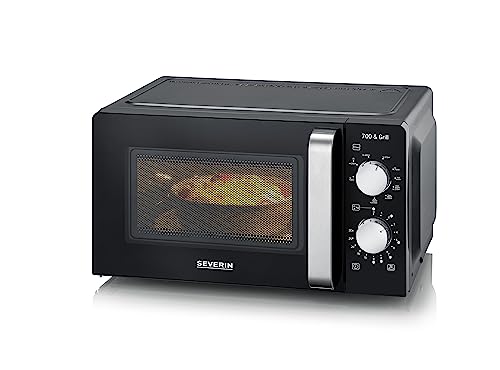 Severin 7781 Microwave With Grill Function - Compact Design & 30-Min Timer