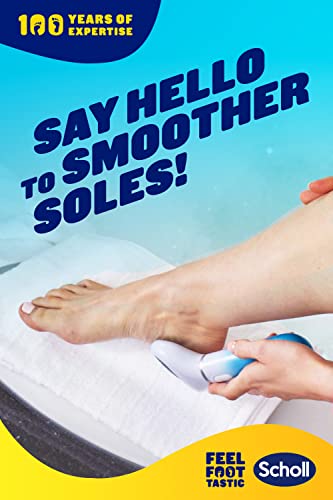 Dr. Scholl'S Velvet Smooth Electric Foot File With Cracked Heel Roller - Silky-Smooth Feet In Seconds