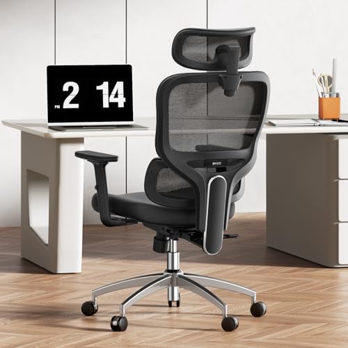 SIHOO M56C-V2-M101 Ergonomic Mesh Office Chair, High Back Desk Chair with 3D Armrests