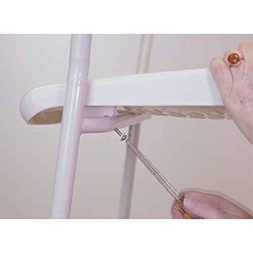 Nrs Healthcare M48295 Shower Chair - Height Adjustable For Extra Support