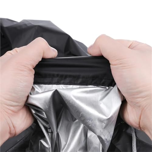 Ppqiru Barbecue Cover - Heavy Duty Waterproof Grill Protection