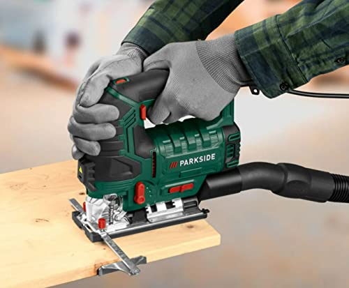 Parkside Pendulum Jigsaw Pstd 800 C3 - 800W Power Tool For Precision Cuts