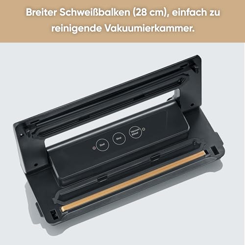 Severin Fs 3610 Vacuum Sealer With 10 Bags - Fresh Food Up To 8X Longer
