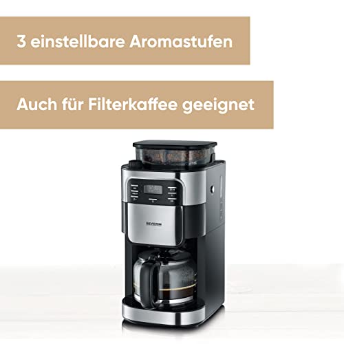 Severin Ka 4810 Coffee Maker - Semi-Auto Drip With Grinder