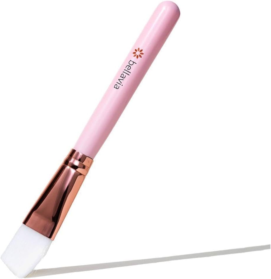 Bellavia Facial Mask Brush with Soft Bristles & Ergonomic Handle