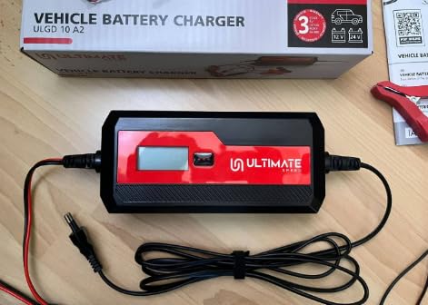 Ultimate Speed Ulgd 10 A2 Car Motorcycle Battery Charger With 8 Programs