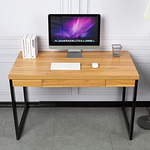 Soges 47 Inch Computer Desk With Drawer - Sturdy & Stylish Workspace
