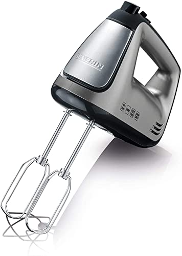 Severin Hand Mixer With Turbo Boost - 5 Speed Settings For Optimal Mixing