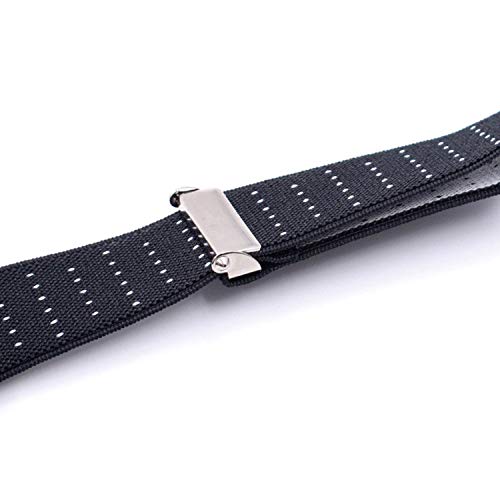 Kedofe Men'S Shirt Stays - Adjustable Garter Straps For Comfort