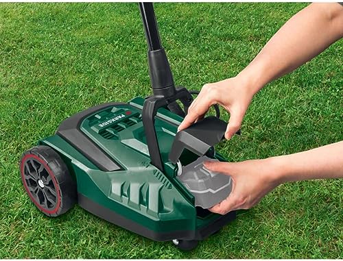 Routledge Parkside Prmha 20-Li Cordless Lawnmower With Battery & Charger - Ideal For Small Gardens