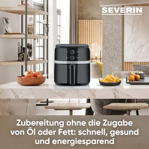 Severin Fr 2452 Hot Air Fryer With 5 Litre Cooking Space For Healthy Cooking