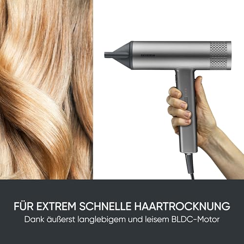 Severin High Performance Hair Dryer With Ion Technology For Fast Drying