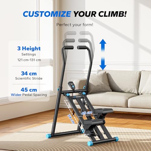 Merach Upgraded Stair Stepper Exercise Machine - Full Body Workout