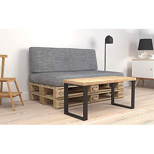 Belfoyer Pack Of 2 Table Legs - Industrial Style For Versatile Furniture