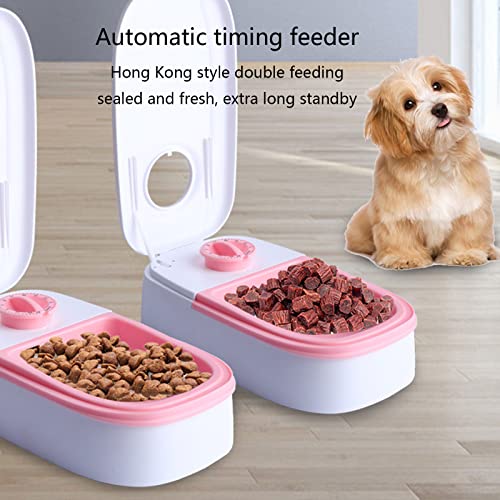 Crokz Automatic Cat Feeder With Timer - Non-Slip Design For Cats And Kittens