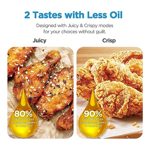 Midea Hot Air Fryer 7L - Juicy & Crispy Cooking With 8 Programs