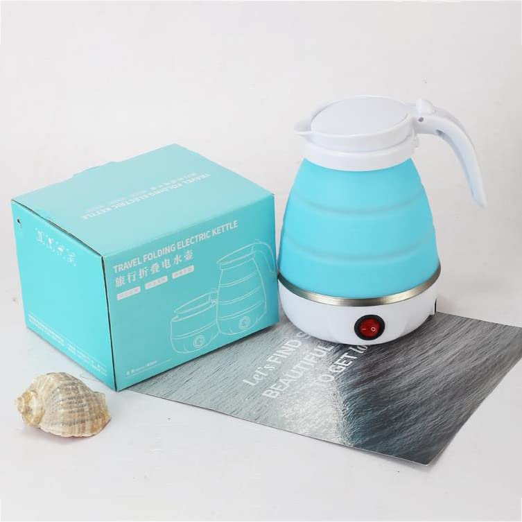 Taitus Mini Foldable Electric Kettle Portable For Home Travel & Camping - Quick Boiling