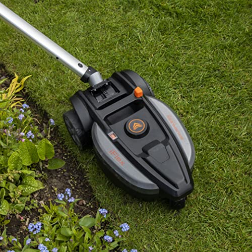 Yard Force Iflex 23Cm Cordless Lawnmower With Grass Trimmer - Ideal For Small Gardens