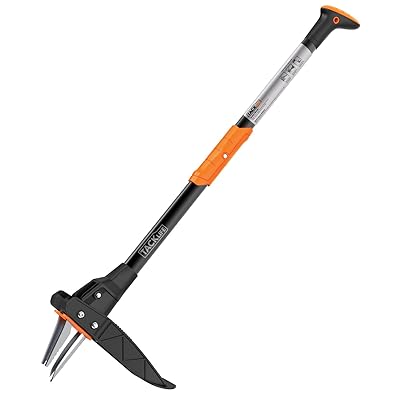 Tacklife Stand-Up Weeder 39-Inch with 3.5mm Serrated Blade