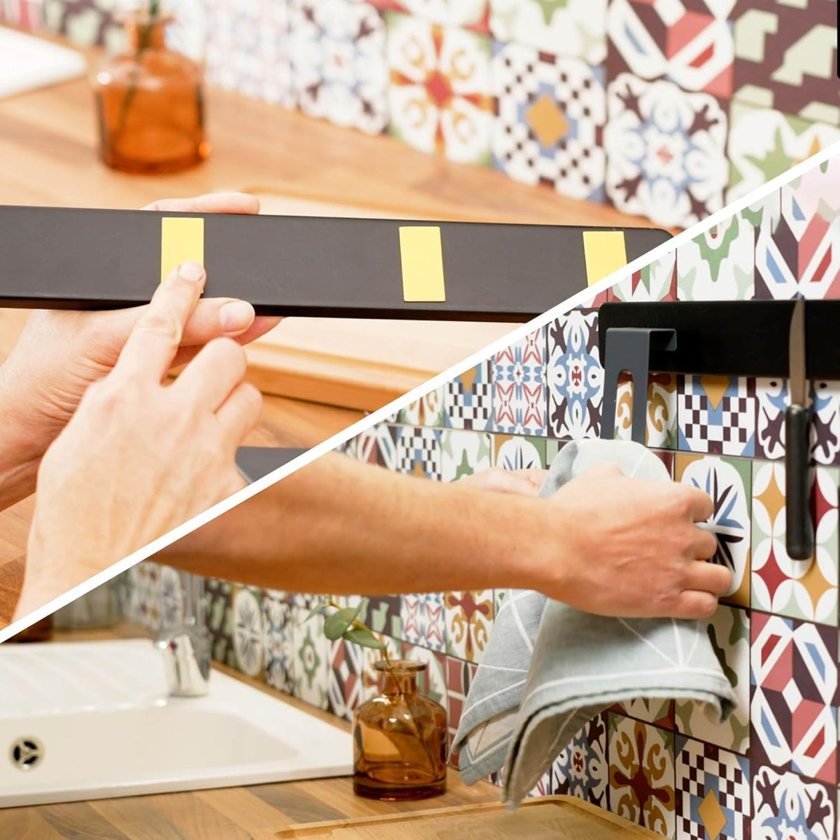 Pattex Gluing Instead of Drilling Adhesive Strips - Double-Sided, Yellow
