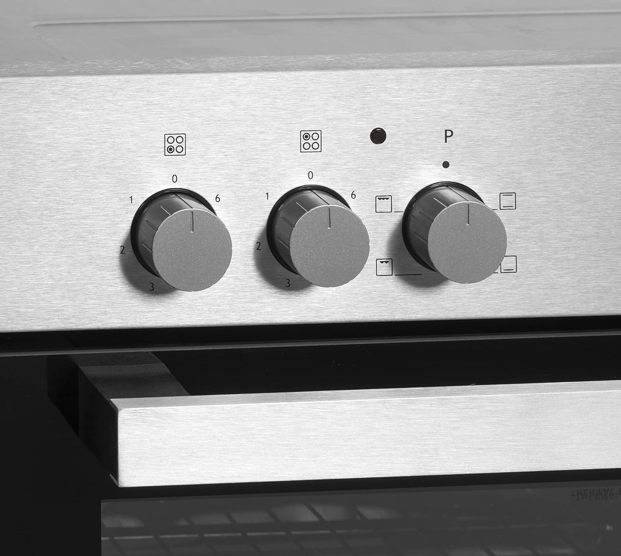 Respekta HS2000-33 Frameless Ceramic Hob 2 Zones Black