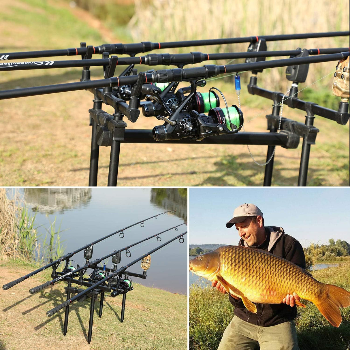 Sougayilang Carbon Fiber Fishing Rod - Lightweight Travel Rod