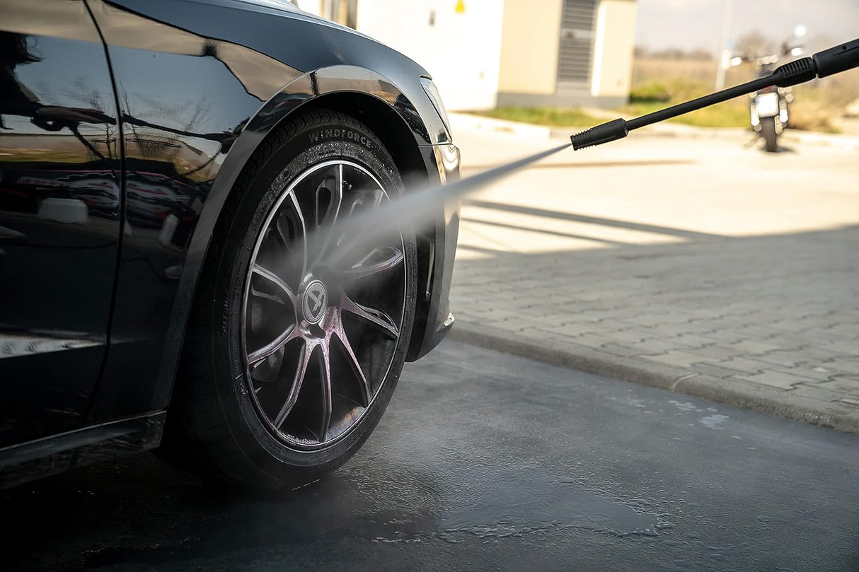 NIGRIN Power Wheel Cleaner - Acid-Free Gel Formula with Brake Dust Breaker and Action Indicator, 750ml
