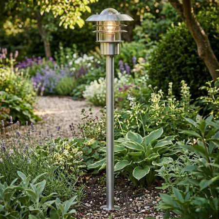 OBI Calprese Outdoor Path Light - Stainless Steel IP44