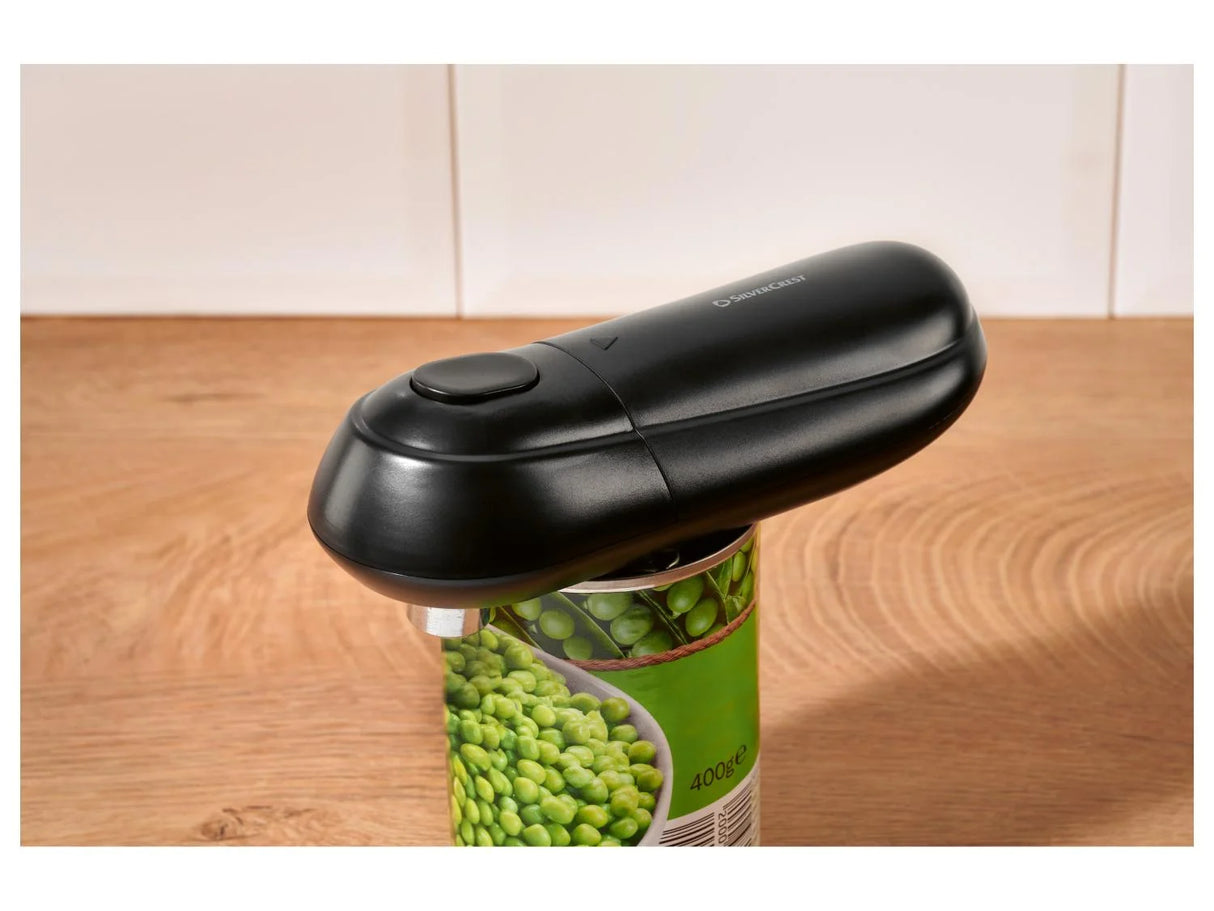 SILVERCREST Electric Can Opener - Automatic Hands-Free Design