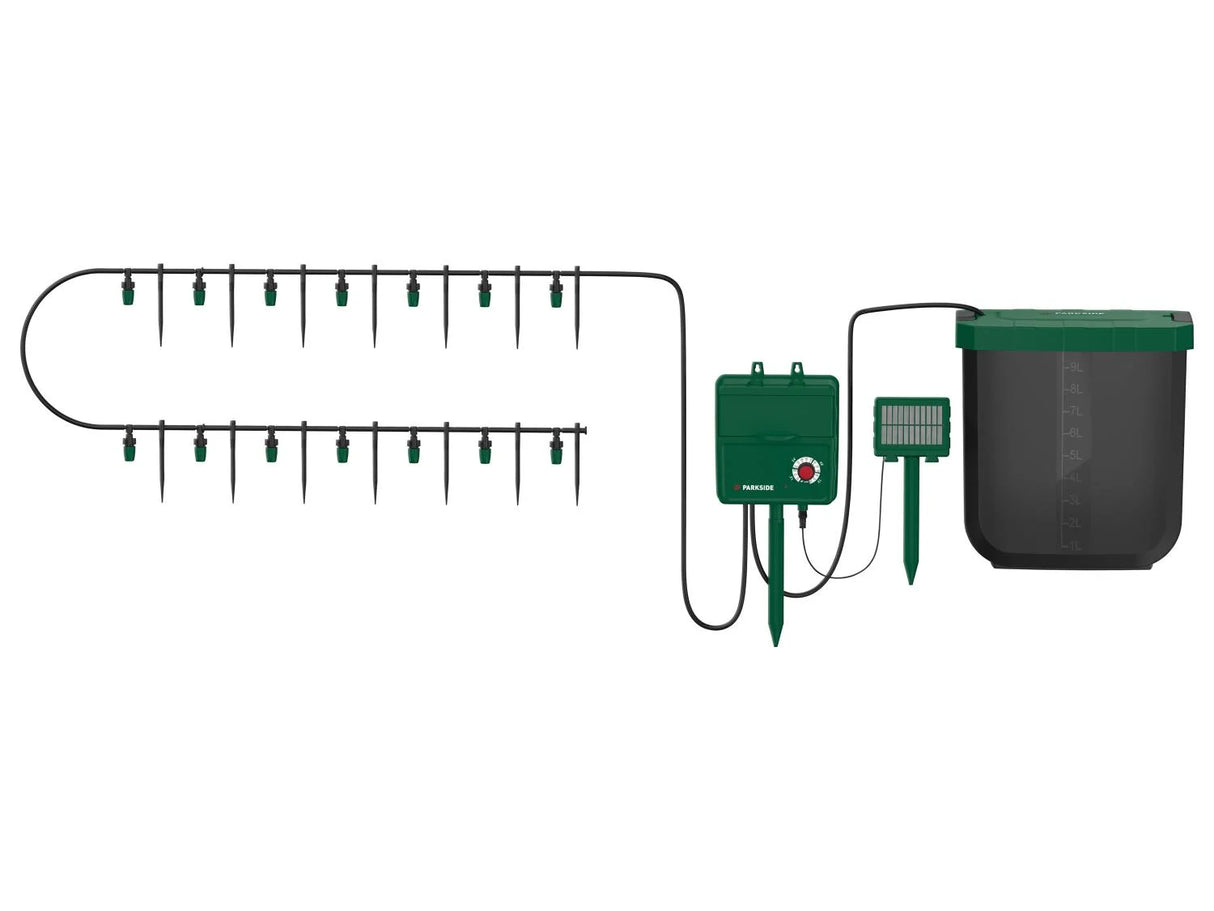 Parkside Solar Irrigation System with 14 Watering Profiles