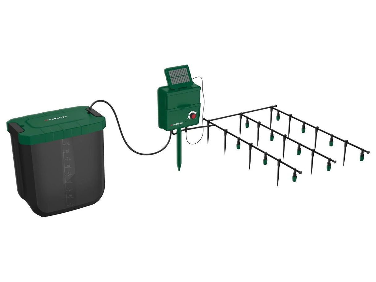 Parkside Solar Irrigation System with 14 Watering Profiles