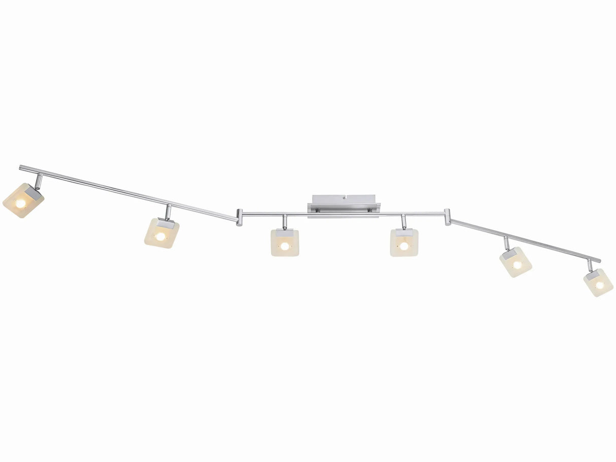 OBI Fano 6-Spot LED Lamp with Chrome Base
