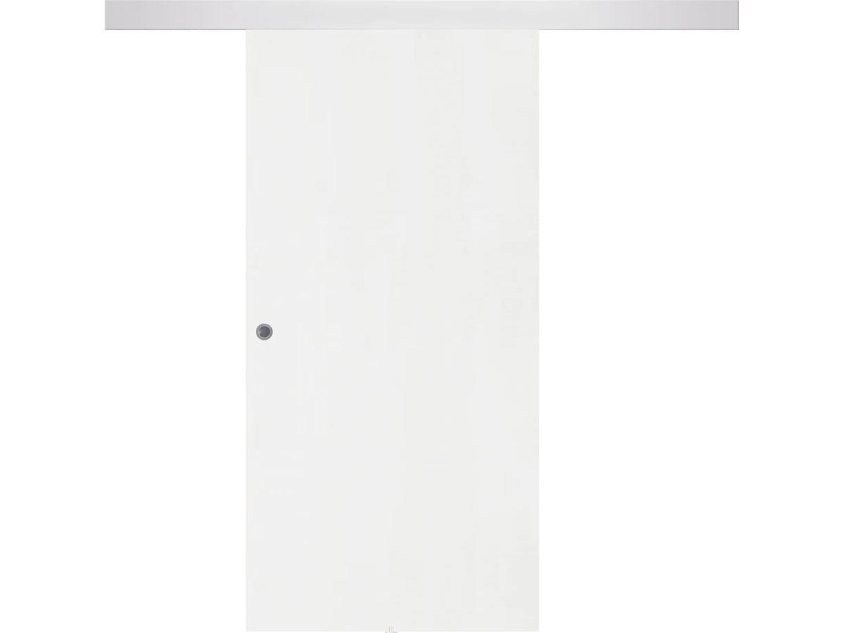 OBI Livo White Wooden Sliding Door 205 x 95 x 2.5 cm