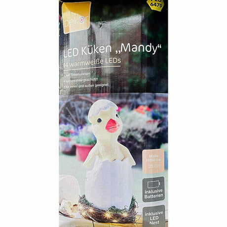 Generic LED Duck Figurine - 35cm Warm White Lights