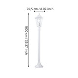 Eglo Laterna 5 Outdoor Lamppost, Victorian Style With Ip44 Weatherproof Design