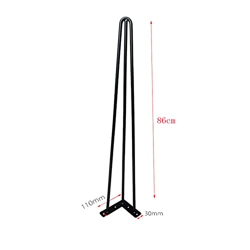 Ashl Hairpin Table Legs - 86Cm Height - Sturdy & Stylish