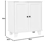 Mymai Hbs02-Wei Vanity Unit With 2 Doors - Space-Saving Storage