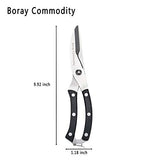 Boray Commodity Poultry Shears Multifunctional Kitchen Scissors - Heavy Duty & Sharp