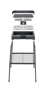 Severin Pg 8568 Standing Grill - Electric Grill With Quick Start & Safe Touch
