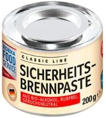 Edeka Fuel Paste Tin  For Warming Containers - Odourless & Soot-Free