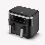 Severin Fr 2453 Double Hot Air Fryer - 2 Cooking Compartments & Healthy Cooking