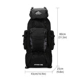 Cinghi Lusso Hiking Backpack 90L Rucksack For Men Women - Waterproof & Spacious
