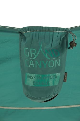 Grand Canyon Bass Hammock Double - Outdoor Hammock For 2 - Lightweight & Compact