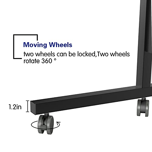 Soges Adjustable Mobile Table - Portable Laptop Stand With Height Adjustment