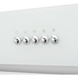 Respekta Headless Hood, 90 Cm Bias Hood With Air Extraction & Recycling