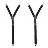 Kedofe Men'S Shirt Stays - Adjustable Garter Straps For Comfort