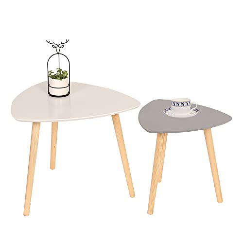 Mymai Hwb05-Gwe Coffee Table Set Of 2 For Living Room And Bedroom - Elegant Design
